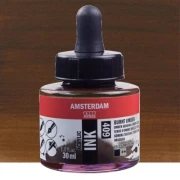 AMSTERDAM ACRYLIC INK 30 ml - BURNT UMBER