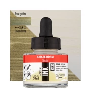 AMSTERDAM ACRYLIC INK 30 ml - PEARL YELLOW