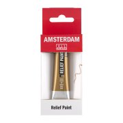 AMSTERDAM RELIEF PAINT 20ML 801 GOLD