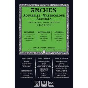 ARCHES COLD PRESSED NATURAL WHITE 300G 56X76 PAPIER AKWARELOWY