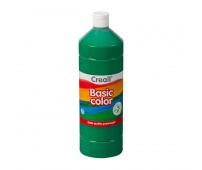 CREALL BASIC COLOR - farba plakatowa 1l - zielona ciemna