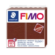 FIMO LEATHER EFFECT 57 g - ORZECHOWA