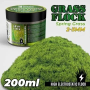 Green Stuff World Grass Flock Spring Grass 2-3mm