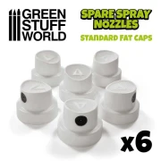 Green Stuff World Końcówki Spray Grube x6