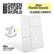 Green Stuff World Szablon CLASSIC CAMO 2